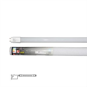 ΛΑΜΠΑ LED Τ8 120CM 18W 6500Κ 1 ΑΚΡΟΥ ADELEQ - 13-01180