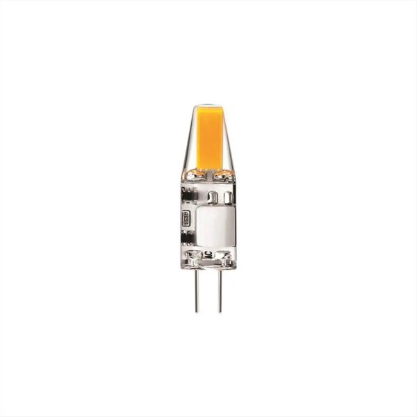 ΛΑΜΠΑ LED G4 2W 4000Κ COB ΣΙΛΙΚΟΝΗΣ 12V EUROLAMP - 147-77601