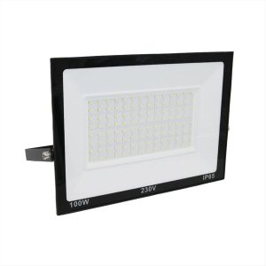 ΠΡΟΒΟΛΕΑΣ LED 100W 4000K ΜΑΥΡΟΣ 4YRS ADELEQ - 3-38010011