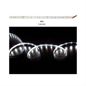 ΤΑΙΝΙΑ LED 7.2W 6500Κ IP20 12V 30LED/M ADELEQ - 30-3412200