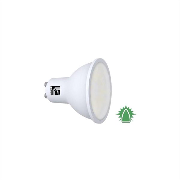 ΛΑΜΠΑ LED GU10 5W ΠΡΑΣΙΝΟ 105° ADELEQ - 13-102955