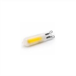 ΛΑΜΠΑ LED G9 ΓΥΑΛΙΝΗ 4W 3000Κ ADELEQ - 13-9914100