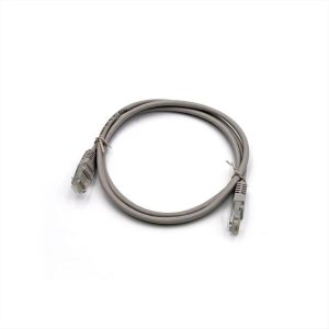 PATCH CORD UTP CAT5E 7*0.16 1M ECO ΓΚΡΙ FREDER - 9-014516