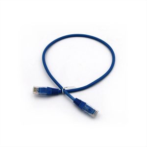 PATCH CORD UTP CAT5E 7*0.16 0.5M ECO ΜΠΛΕ FREDER - 9-0145054