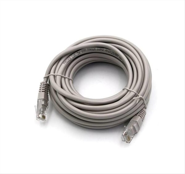 PATCH CORD UTP CAT5E 7*0.16 7M ECO ΓΚΡΙ FREDER - 9-014576