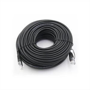 PATCH CORD UTP CAT5E 7*0.16 30M ECO ΜΑΥΡΟ FREDER - 9-0145301