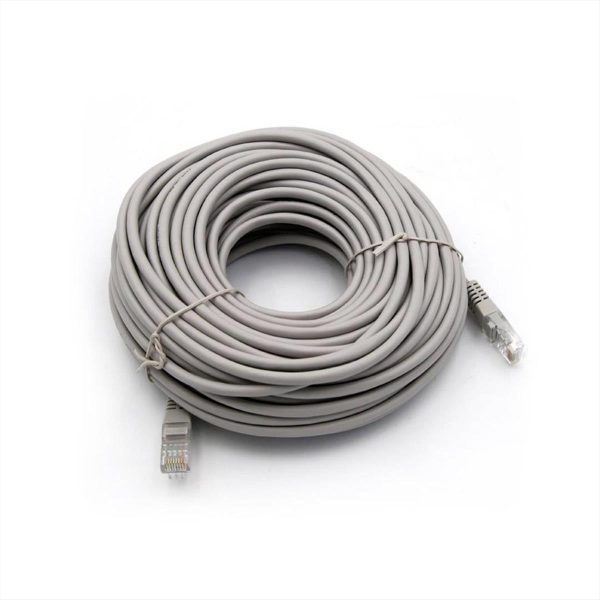 PATCH CORD UTP CAT5E 7*0.16 20M ECO ΓΚΡΙ FREDER - 9-0145206