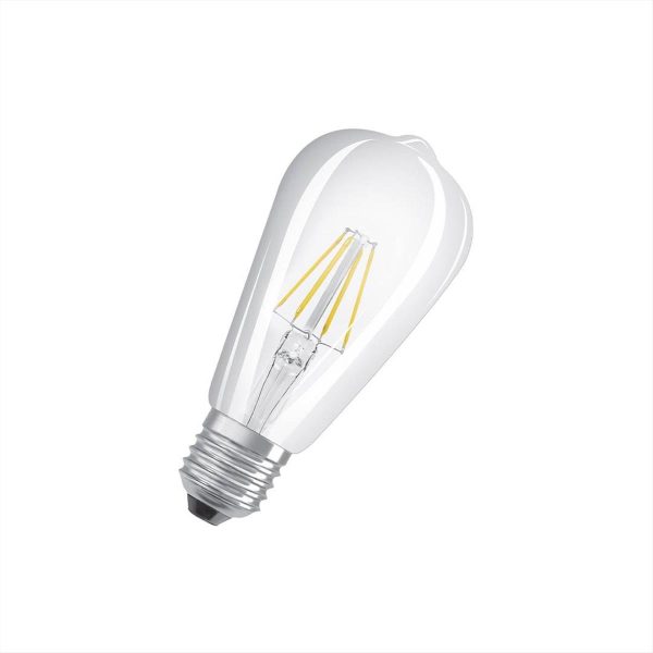 ΛΑΜΠΑ LED Ε27 ST64 6.5W 2700Κ FILAMENT EDISON OSRAM - 434400