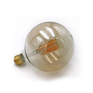 ΛΑΜΠΑ LED Ε27 G125 6W 2200Κ DIMMABLE FILAMENT ΜΕΛΙ ADELEQ - 13-2781256009