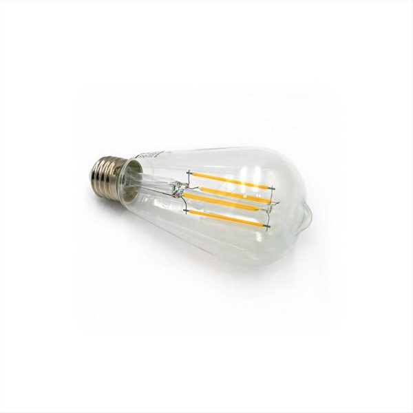 ΛΑΜΠΑ LED Ε27 ST64 12W 2800Κ FILAMENT CRI90 ADELEQ - 13-276461200