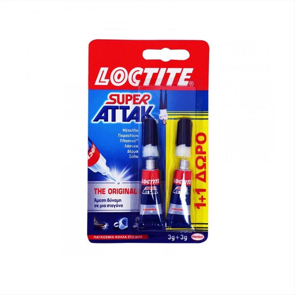 ΚΟΛΛΑ ΣΤΙΓΜΗΣ SUPER ATTAK 2*3GR LOCTITE - 692051321