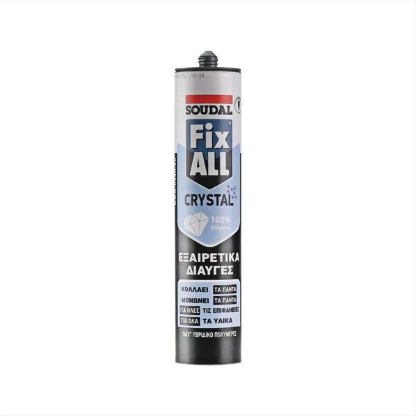 ΚΟΛΛΑ ΔΙΑΦΑΝΗ ΦΥΣΙΓΓΑ FIX ALL CRYSTAL SOUDAL - 20875