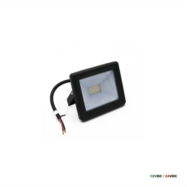 ΠΡΟΒΟΛΕΑΣ LED 10W 4000K IP65 12/24V ΑΝΘΡΑΚΙ ADELEQ - 3-310221